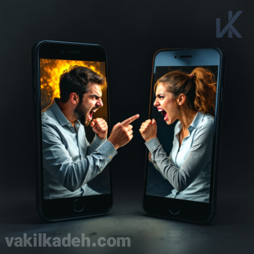 مجازات توهین در فضای مجازی 