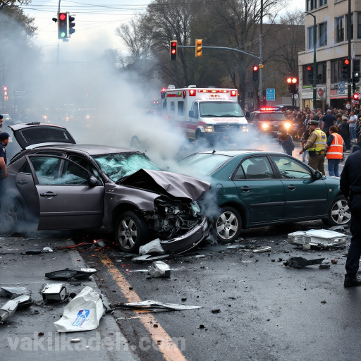 تصادف شدید رانندگی