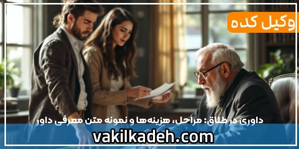 داوری در طلاق: مراحل، هزینه‌ها و نمونه متن معرفی داور