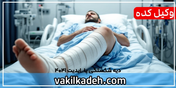 دیه شکستگی پا   | اپدیت ۱۴۰۴