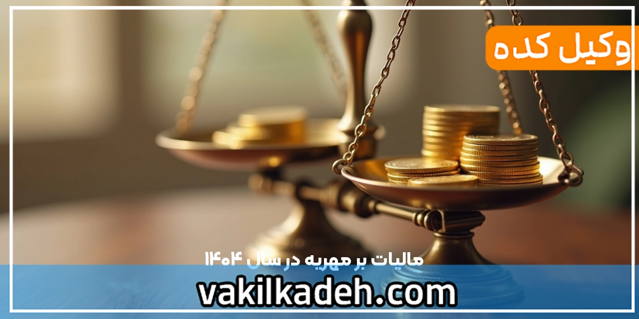 مالیات بر مهریه در سال 1404