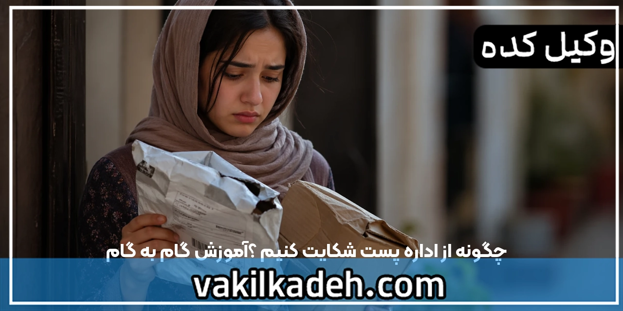 چگونه از اداره پست شکایت کنیم ؟آموزش گام به گام